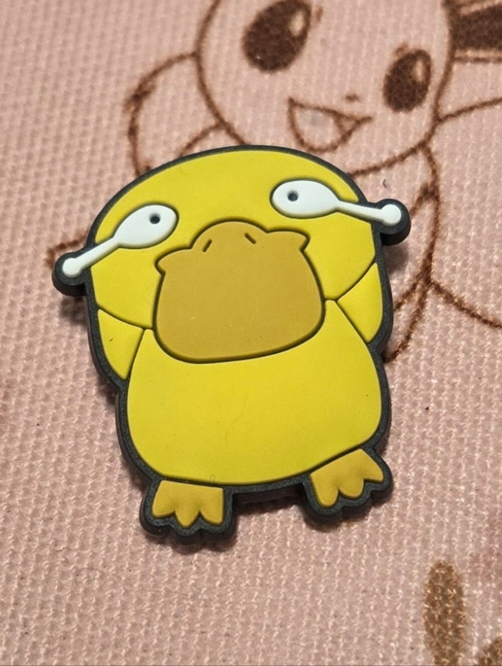 3/$10 Psyduck Pokémon Croc Charm